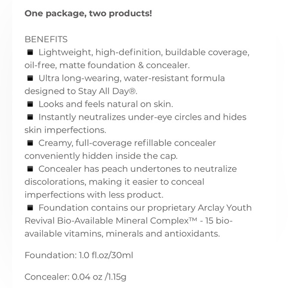 STILA Stay All Day® Foundation & Concealer - CARAMEL - Picture 7 of 7